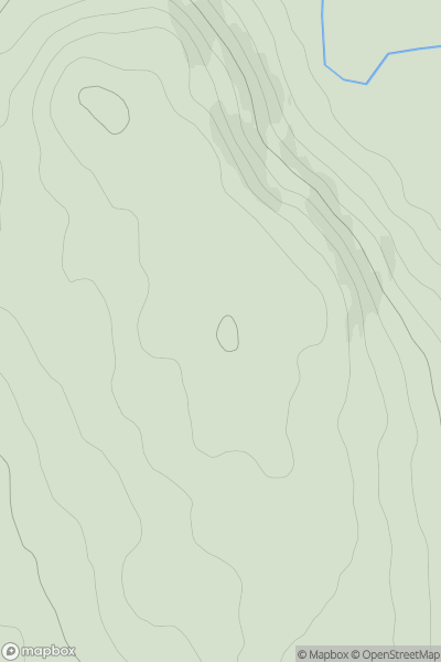 Thumbnail image for Barr Hill [Carrick and Galloway] [NX413634] showing contour plot for surrounding peak